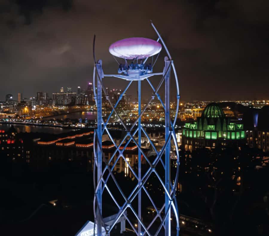 Sentosa Island:SkyHelix with Cable Car/Wings of Time or both - Optional Add-Ons: Wings of Time and Cable Car
