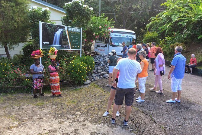 Shared Tour: Annandale Waterfalls, Forts & Grand Anse Beach. - Transportation & Group Size