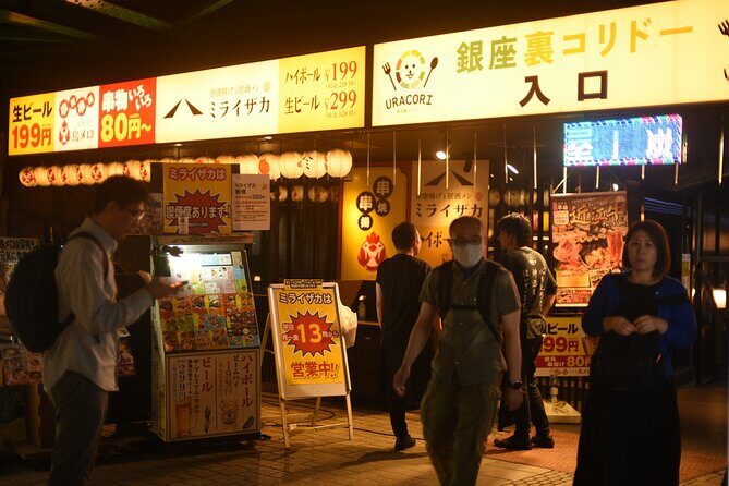 Shinbashi Bar Hopping Tour : After 5 Culture and Food Sampling - Practical Details and Value