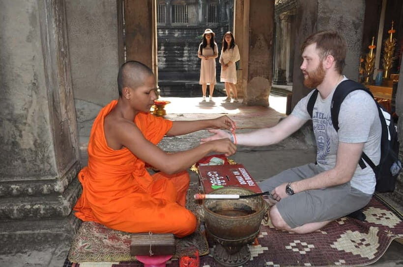 Siem Reap Cambodian Buddhist Water Blessing and Local Market - The Experience in Detail