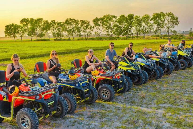 Siem Reap: Countryside Khmer village Tour by Quad Bike & ATV - The Route and Key Stops