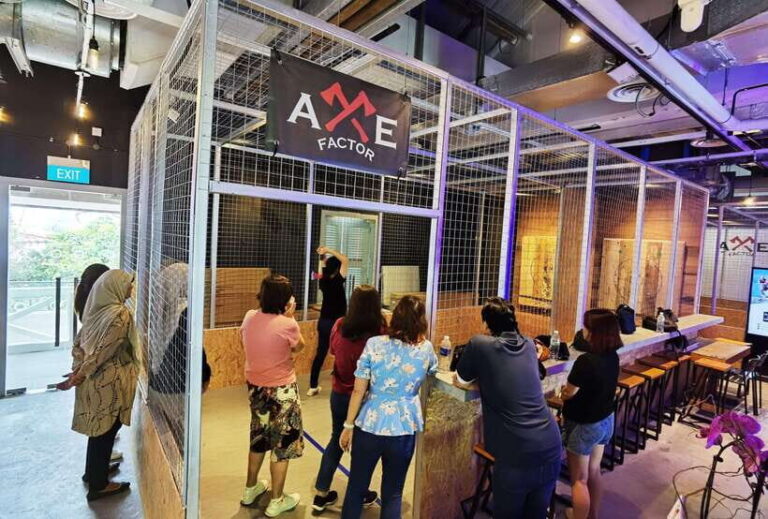 Singapore: Axe Factor (Axe Throwing Experience) - The Booking and Logistics  