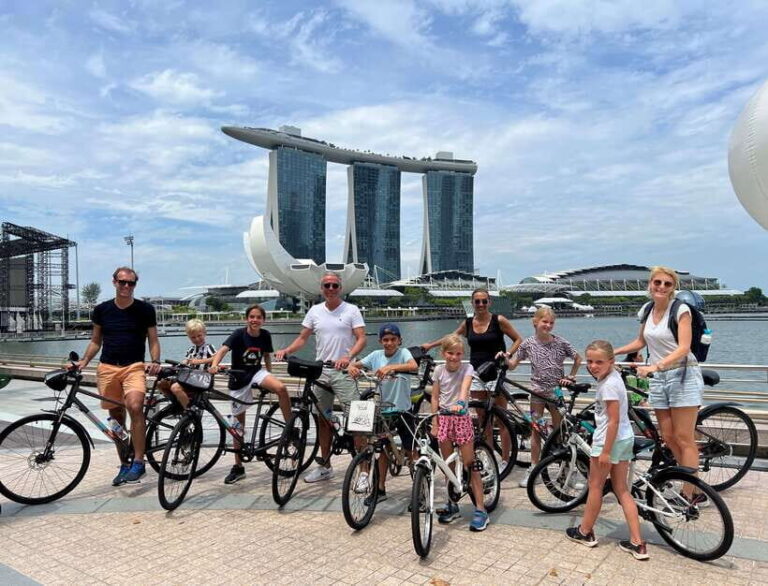 Singapore: Historical Half-Day Bike Tour - Detailed Breakdown of the Itinerary