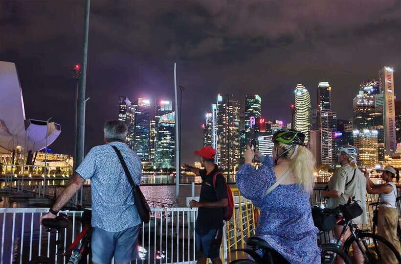 Singapore: Marina Bay Night Tour by Bicycle - A Thorough Breakdown of the Itinerary