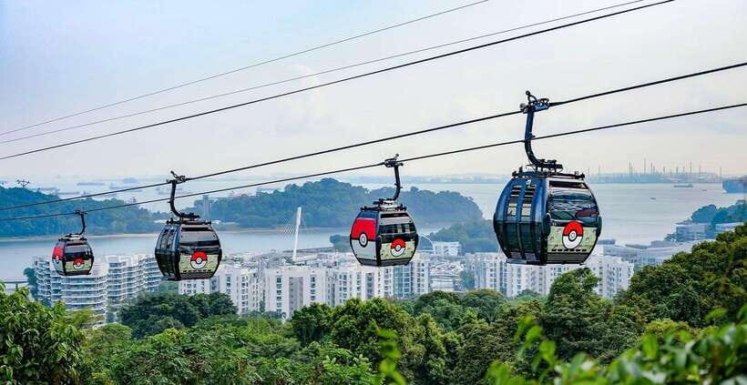 Singapore : Sunset Cable Car, Wings Of Time at Sentosa - What To Expect: Breakdown of Each Stop