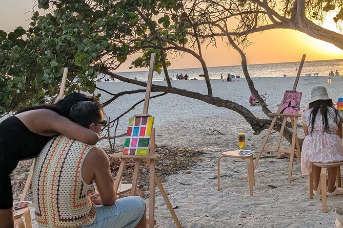 Sip and Paint Aruba Sunset Creative Experience - The Art Experience: More Than Just Painting