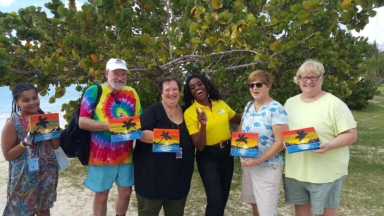 Sip & Paint with lunch on exciting Ffryes Tiki beach Bar - Practical Details & Considerations  