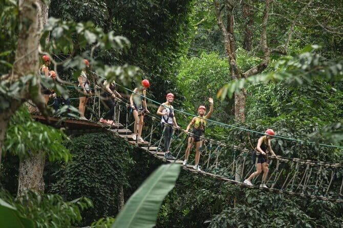 Sky Hawk Zipline Adventure with Optional ATV in Chiang Mai - Lunch and Relaxation