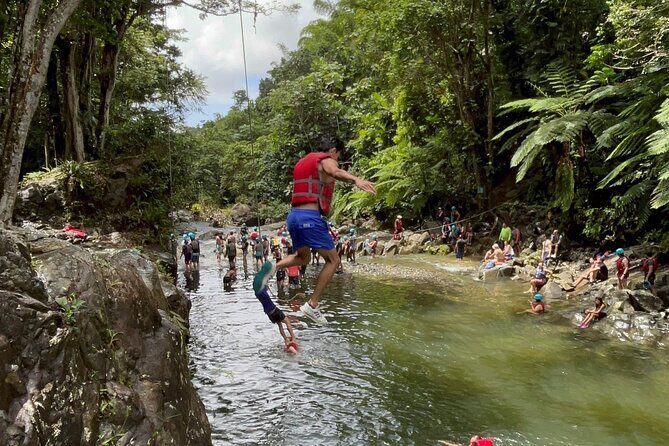 Small-Group El Yunque Waterslide Adventure & transportation - Detailed Itinerary Breakdown
