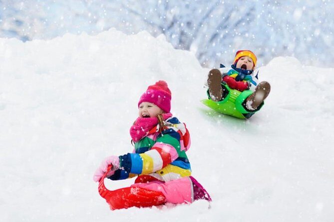 Snow sledding , all-you-can-eat crab lunch and illuminations - Considerations and Practicalities