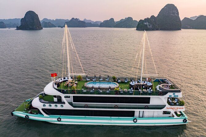 Sunlight Grand Luxury Cruise In Halong Bay From Harbor - The Itinerary: What You’ll Experience