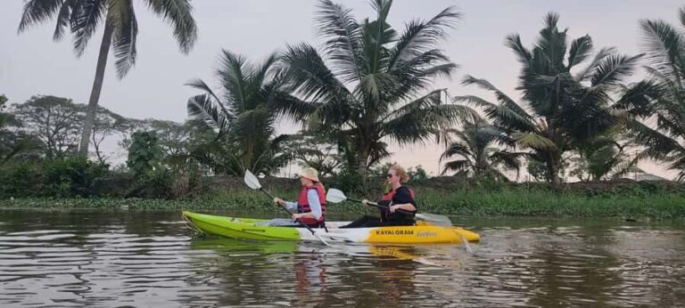 Sunrise / Sunset Backwater Village Kayaking Tour (Kumarakom) - Experience Overview