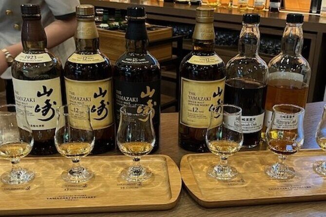 Suntory Whisky and Beer Tasting Walking Tour in Kyoto - Detailed Breakdown of the Itinerary
