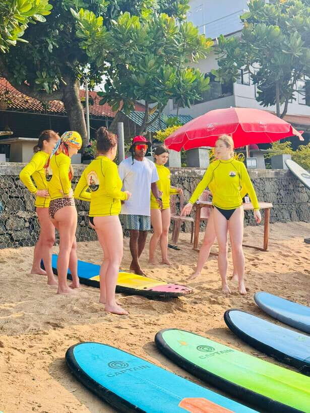 Surf School in Unawatuna, Galle - The Facilities and Extras