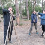 Survival Course & Basic Bushcraft Learning to Survive in the Wild - Shelter and Fire Skills