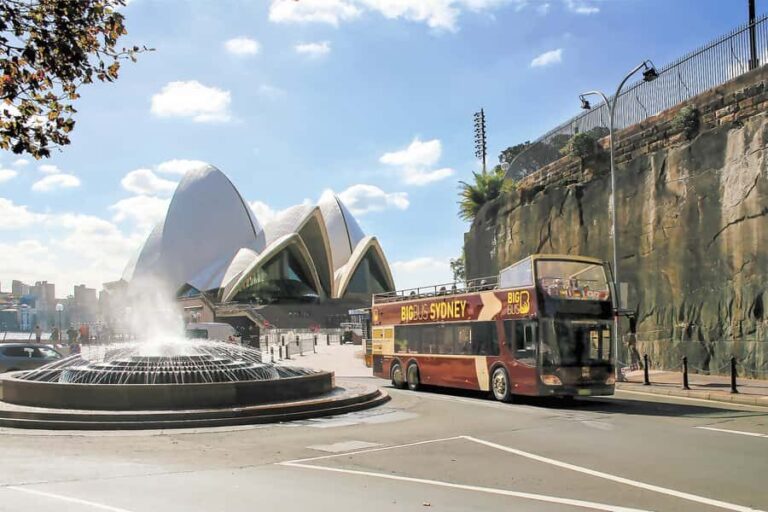 Sydney: Big Bus Hop-On Hop-Off Tour with Optional Cruise - Exploring Sydney’s Top Sights from the Bus