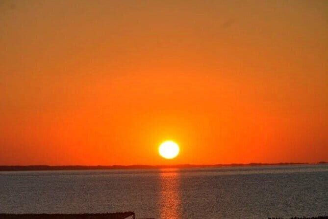 The Beautiful Sunset in Aydarkul Yurt Camp 2 Days 1 night - The Experience of Staying in a Yurt