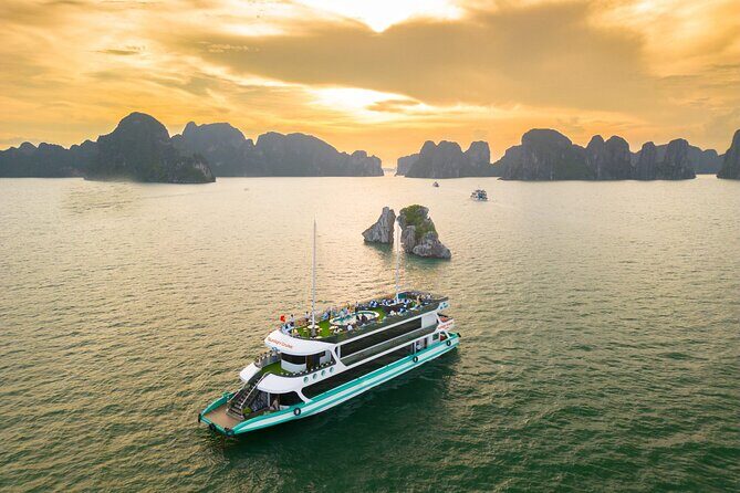 The Best 5 Star Halong Bay Cruise with Buffet,pool, Sunset Party - An In-Depth Look at the Halong Bay Tour