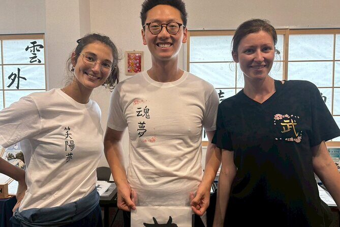 Tokyo AsakusaCalligraphy & Make T-shirt Activity - Deep Dive into the Itinerary