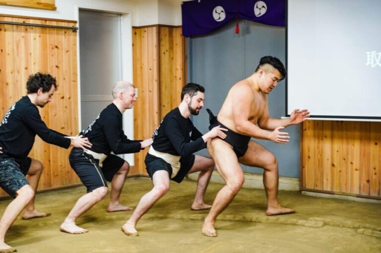 Tokyo: Authentic Sumo Wrestling Experience with Lunch - Participating in a Real Sumo Match