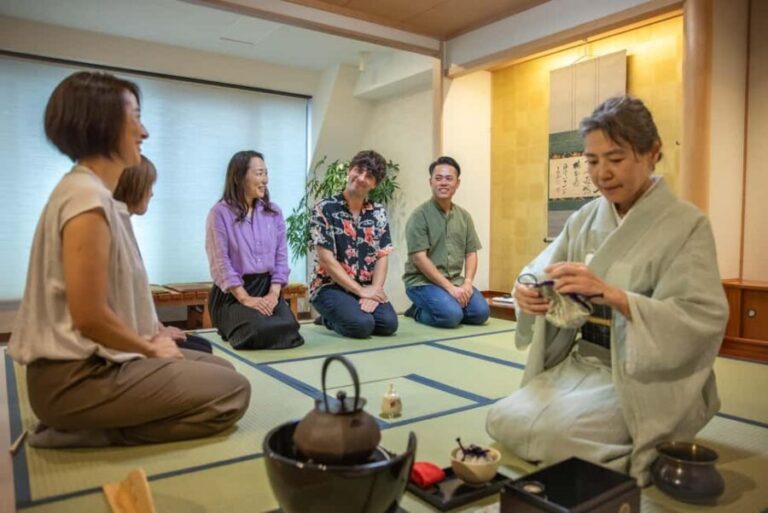 Tokyo: Casual Japanese Tea Ceremony with Matcha Tasting - What to Expect from This Tour