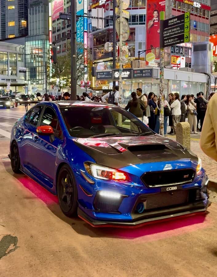 Tokyo: Daikoku PA & Shibuya Private Tour in a WRX STI 550Hp - A Ride Through Tokyo’s Car Scene and Famous Landmarks