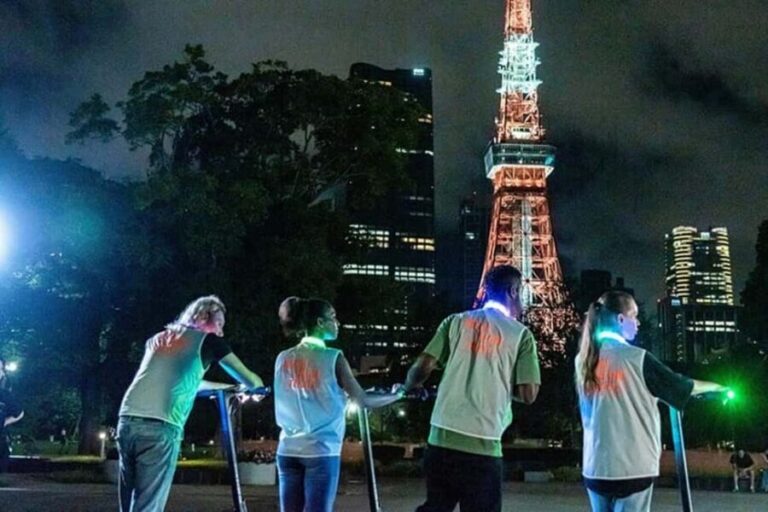 Tokyo: E-Scooter Ride & Night Tour to Tokyo Tower - Additional Details That Matter