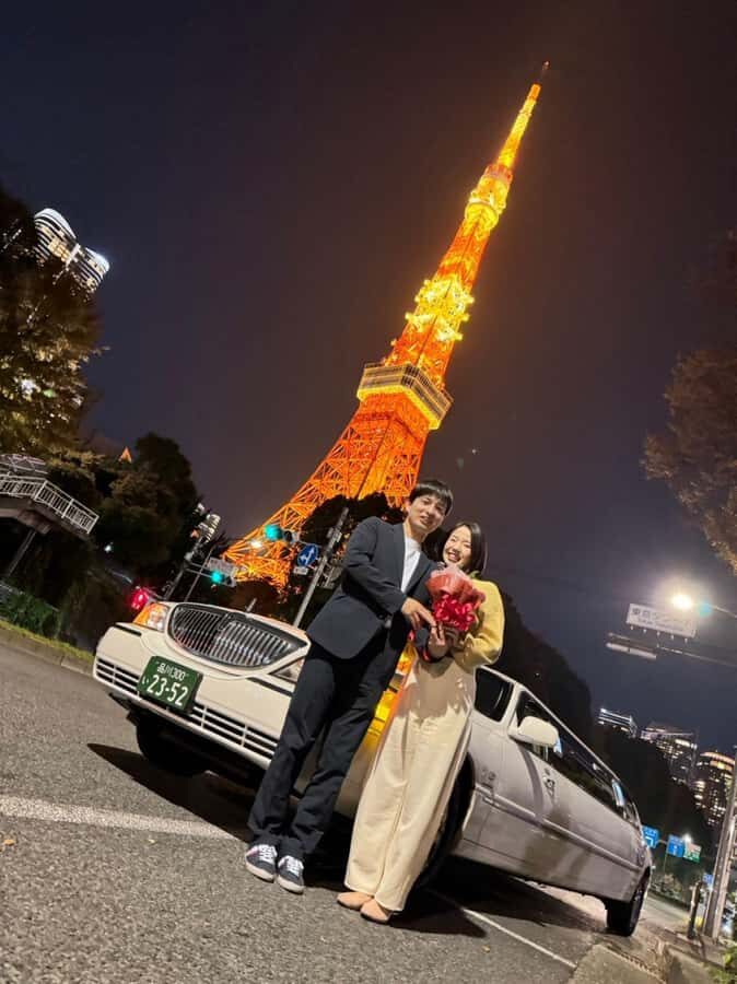 Tokyo | Marriage proposal limousine date - How the Experience Works