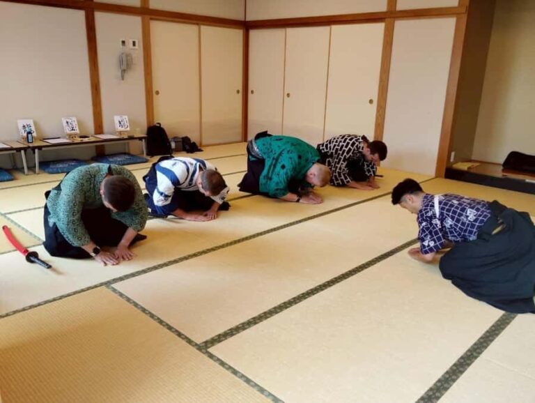 Tokyo Samurai Sword & Calligraphy Experience with Kimono - Who Will Love This Tour?