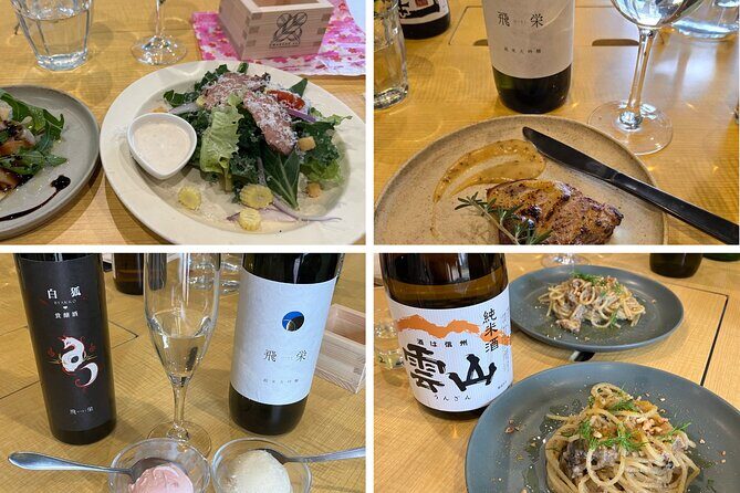 Tokyo: Serene Sakura & Sommeliers Choice  Sake Pairing Lunch - An In-Depth Look at the Itinerary
