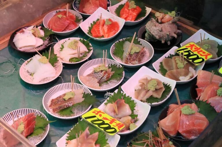 Tokyo : Tsukiji Fish Market Food Walking & Shrine Visit Tour - Practical Details and Tips for Visitors