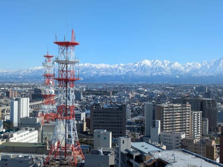 Toyama City: Stunning Streetscapes and Local History Tour - Exploring Toyama City Hall and Local Streets