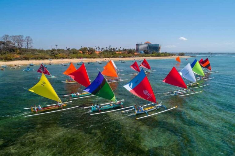 Traditional Balinese Sailing Boat in Sanur Coastal Heritage - The Route and Major Stops