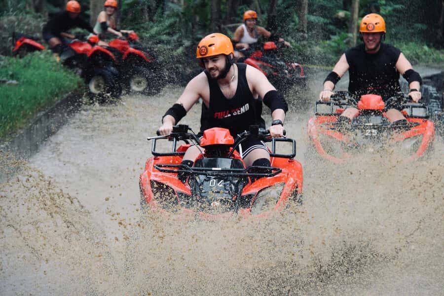 Ubud: ATV Quad Biking, Temple & Tibumana Waterfall Tour - Detailed Breakdown of the Itinerary