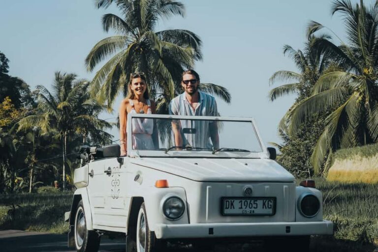 Ubud: Classic Vintage Volkswagen Custom Tour - The Full-Day Experience and Flexibility
