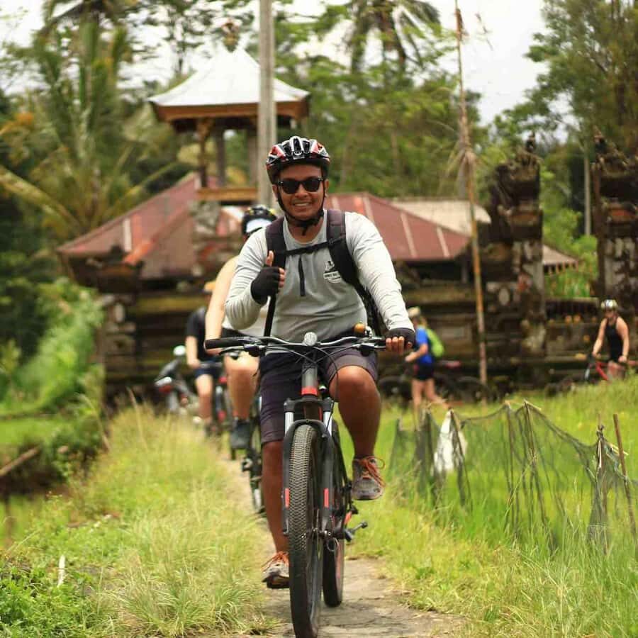 Ubud: Downhill Cycling Tour Through Jungle and Rice Terraces - The Cycling Experience