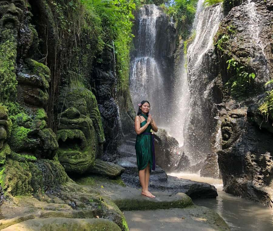 ubud griya beji waterfalls : purification ceremony - Why the Tour Offers Great Value