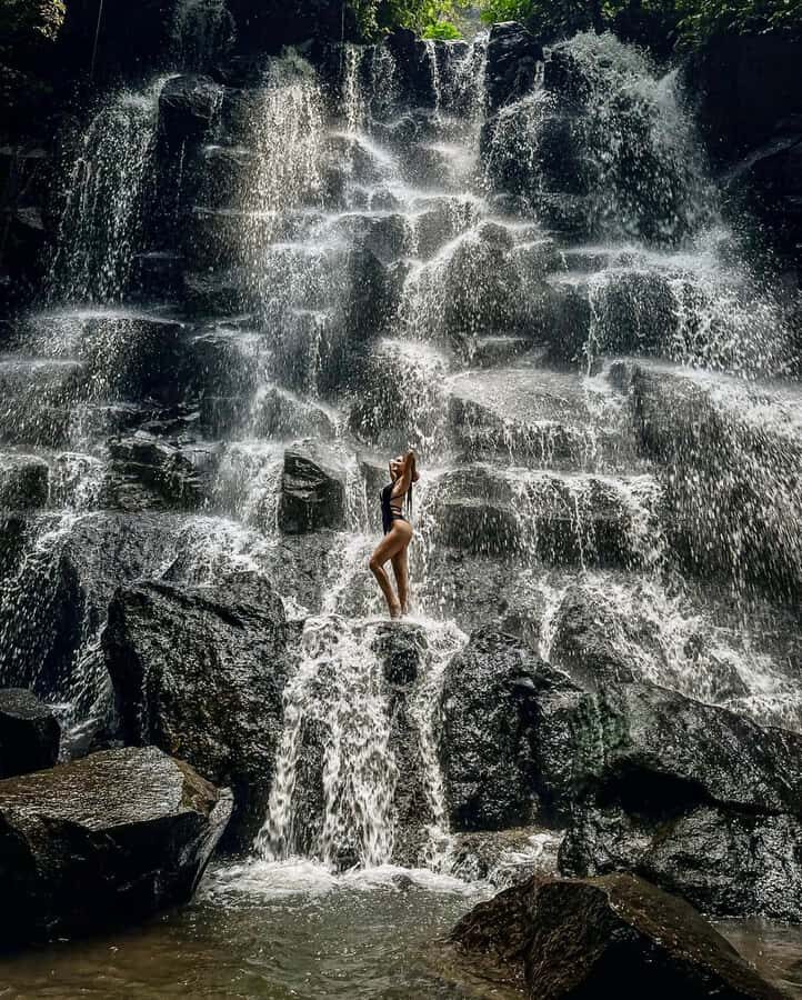 Ubud: Kanto Lampo Waterfalls, Jungle Swing, Rice Terrace - Coffee and Herbal Tea Plantation