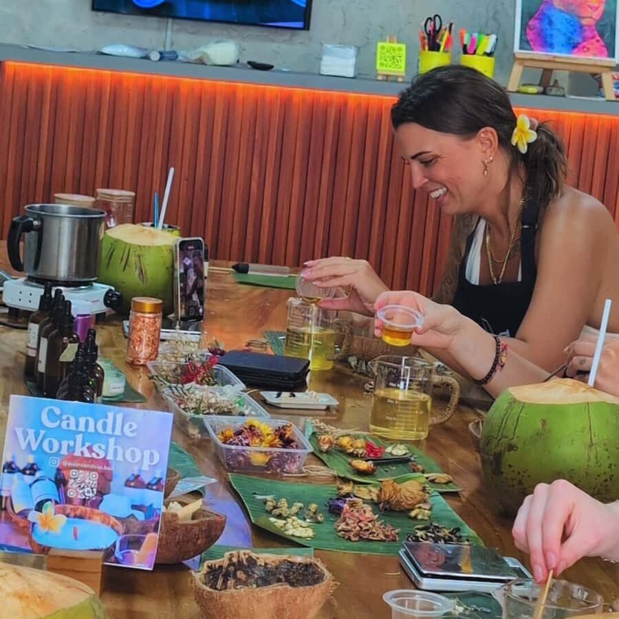 Ubud: Scented Coconut Candle: Sacred Coconut Shell - The Experience Breakdown