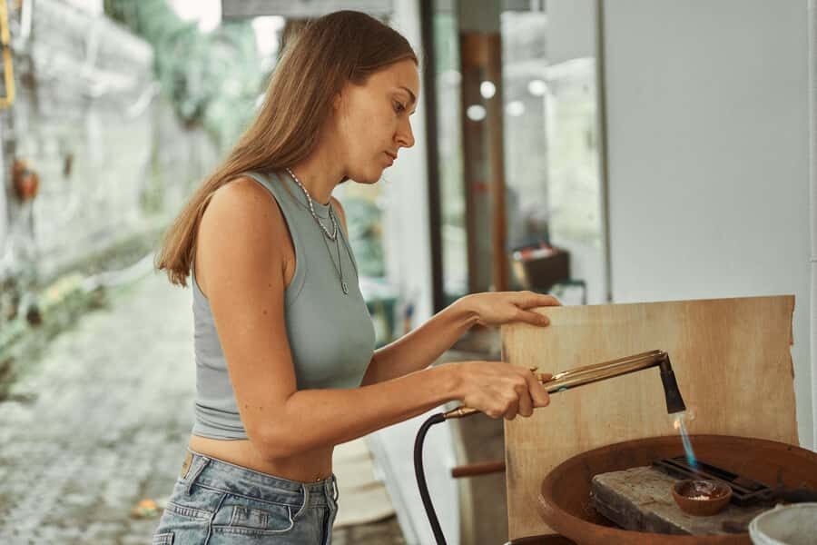 Ubud Town Center Silver Class - Silver Jewelry Making Class - What to Expect at the Silver Jewelry Making Class