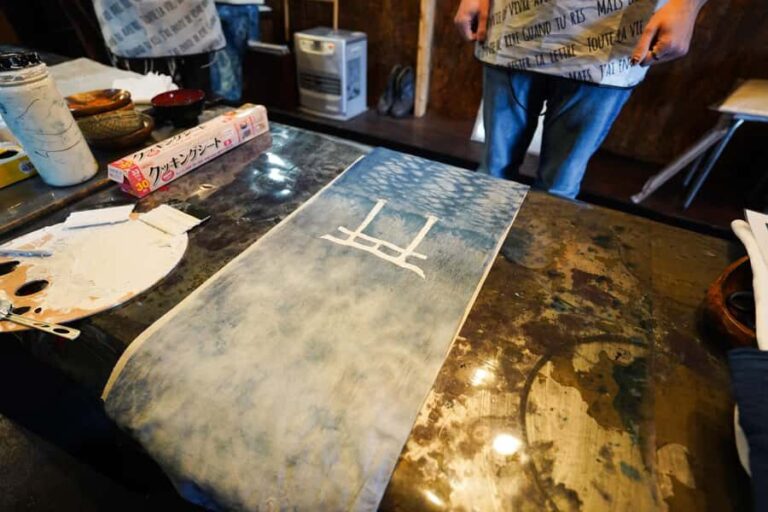 Ukiyo-e Indigo Dyeing Workshop at Mt. Fuji - Who Will Love This Experience?