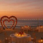 Valentine Day Beach Dinner and Fire Works Experience - The Setting: A Picture-Perfect Beachfront Experience