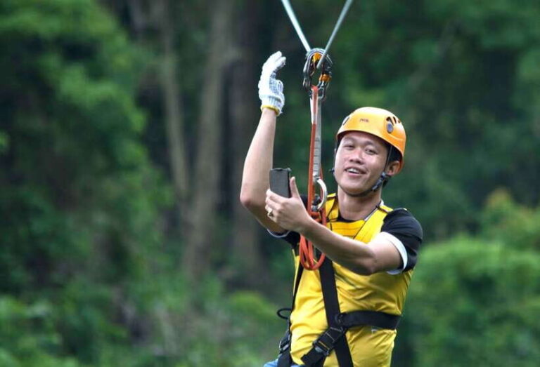 Vang Vieng: Half-Day Zip Lining with Cave Exploration Option - The Experience: What Makes It Engaging and Unique