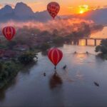Vang Vieng: Hot Air Balloon/Paragliding Flight-Hotel Pickup - Timing: Sunrise or Sunset Flights