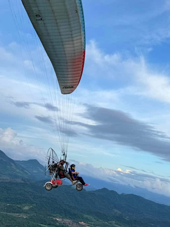 Vang Vieng: Paramotor Adventure - Nam Song River & Cliffs - The Itinerary Breakdown
