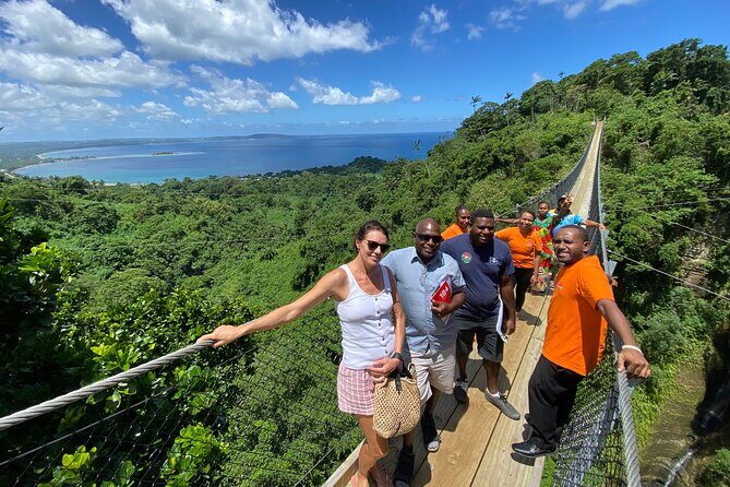 Vanuatu Jungle Zipline, Swing and Skybridge Combo with Transfer - Booking and Price