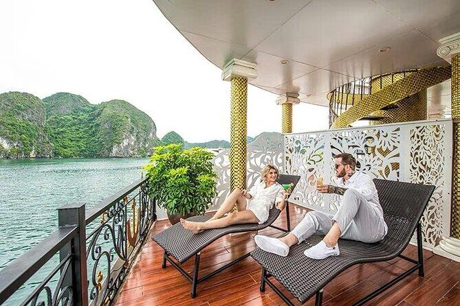 Verdure Grandeur 5-Star Cruise: 2-Day Halong Bay Overnight Voyage - The Luxury Experience: Comfort, Food, and Service