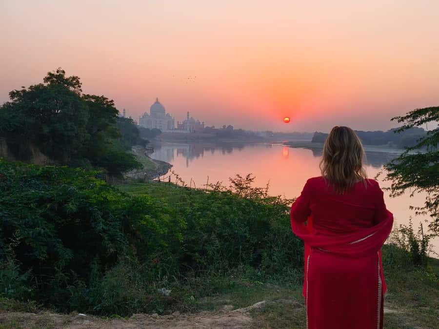 Visit Hidden Gems of Agra Tour - The Highlight: Sunset View from a Rooftop or Riverside Café