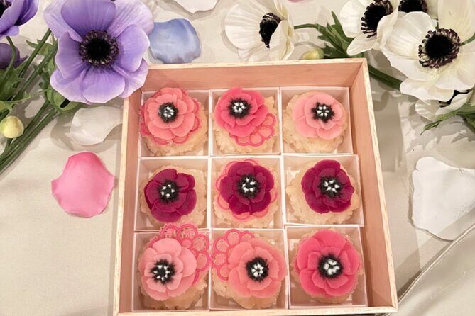 Wagashi Workshop: Japanese Sweets Ohagi with Anko Flowers - Whats Included and Whats Not