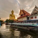 Wat Pak Nam Longtail Boat Tour with Flower Market in Bangkok - Visiting Wat Pak Nam Phasi Charoen